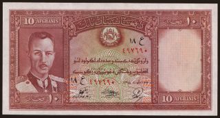 10 afghanis, 1939