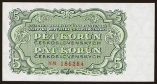 5 korun, 1953