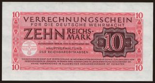 Wehrmacht, 10 Reichsmark, 1944