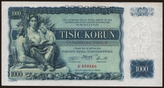 1000 korun, 1934