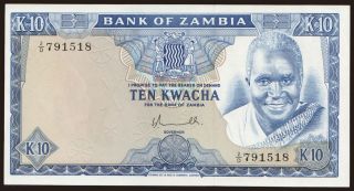 10 kwacha, 1976
