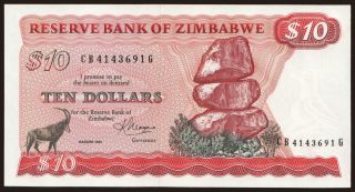 10 dollars, 1983