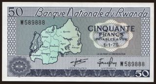 50 francs, 1976