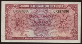 5 francs, 1943