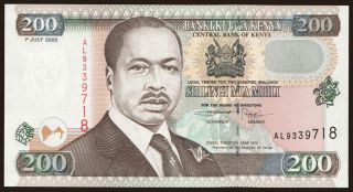 200 shillings, 2000