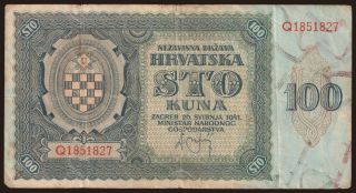 100 kuna, 1941