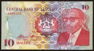 10 maloti, 1990