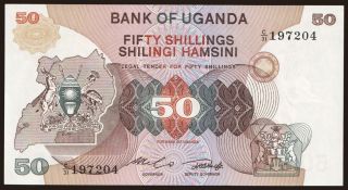 50 shillings, 1982