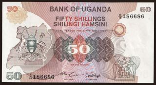 50 shillings, 1982