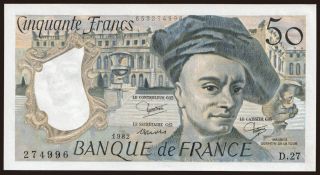 50 francs, 1982