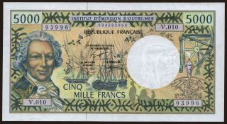 5000 francs, 1996