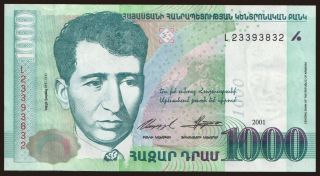 1000 dram, 2001