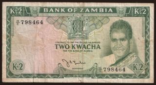 2 kwacha, 1968