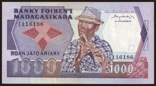 1000 francs, 1983