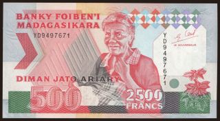 2500 francs, 1993