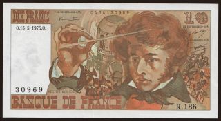 10 francs, 1975