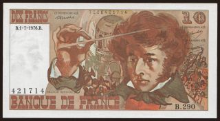 10 francs, 1976