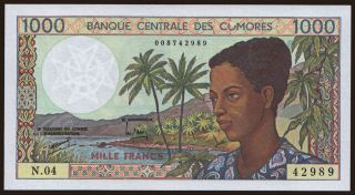 1000 francs, 1994