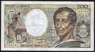 200 francs, 1989