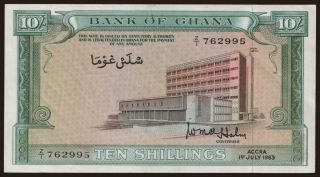 10 shillings, 1961