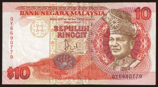 10 ringgit, 1989