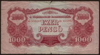 1000 pengő, 1944