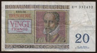 20 francs, 1956