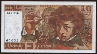 10 francs, 1974