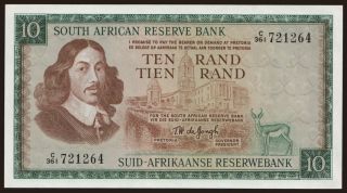 10 rand, 1975
