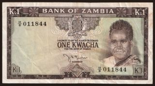 1 kwacha, 1968