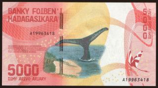 5000 ariary, 2017