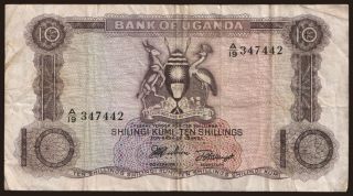 10 shillings, 1966