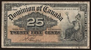 25 cents, 1900