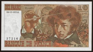 10 francs, 1975