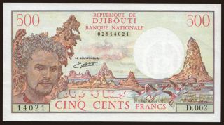500 francs, 1988