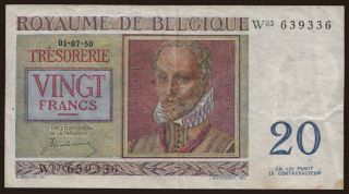 20 francs, 1950