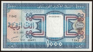 1000 ouguiya, 2002
