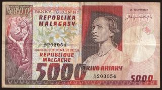 5000 francs, 1974