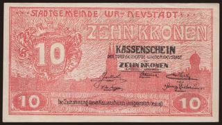 Wiener-Neustadt, 10 Kronen, 1918