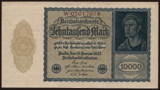10.000 Mark, 1922