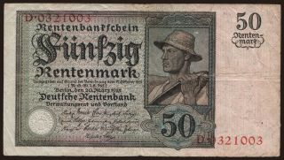 50 Rentenmark, 1925