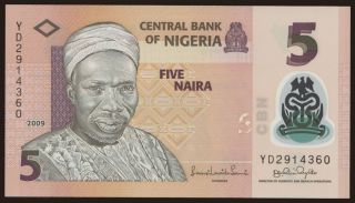 5 naira, 2009