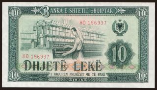 10 leke, 1976