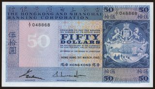50 dollars, 1983