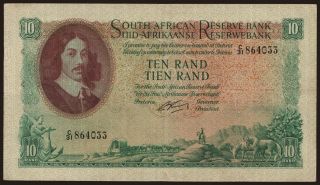 10 rand, 1961