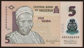 5 naira, 2013