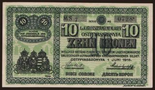 Ostffyasszonyfa, 10 Kronen, 1916