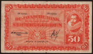 50 gulden, 1929