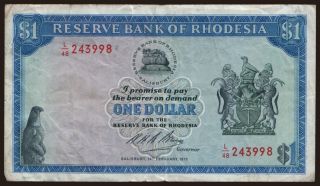 1 dollar, 1973