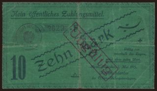 Hannoversch Münden, 10 Mark, 1916